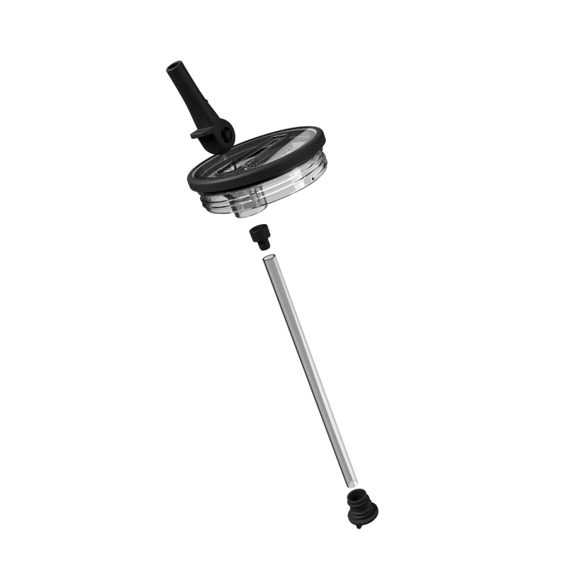 Removable Traveler Lid 40oz | Easy-Clean Flip Straw Leakproof