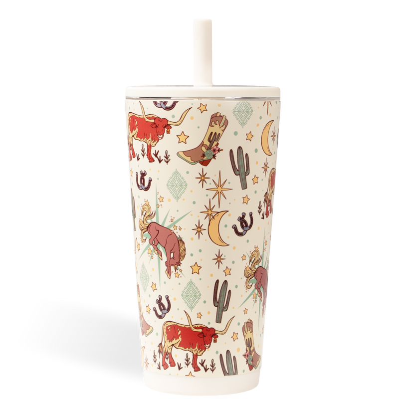 Everyday Tumbler 20oz | Ceramic-Lined Insulated Tumbler with Straw – Rodeo