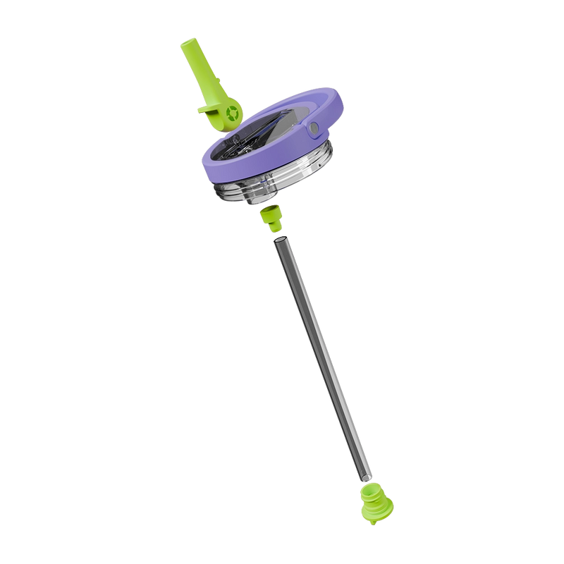 Removable Sport Lid 32oz | Easy-Clean Flip Straw Leakproof