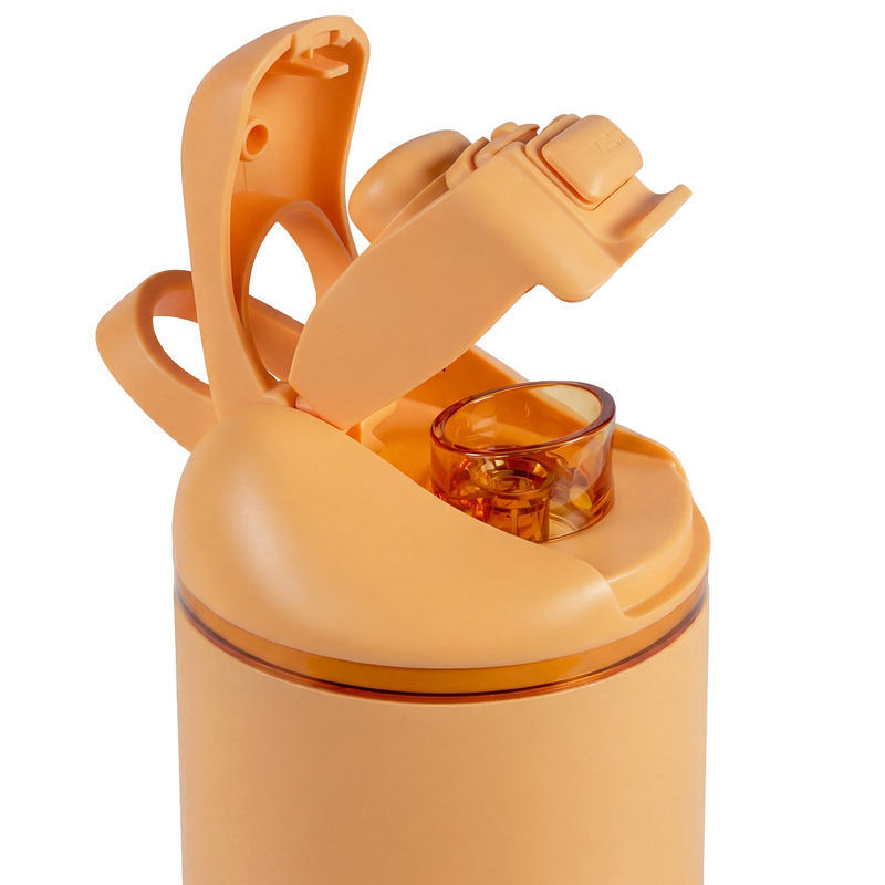Ease2o 24oz | 2-in-1 Water Bottle with Soft Straw & Chug Spout – Marigold