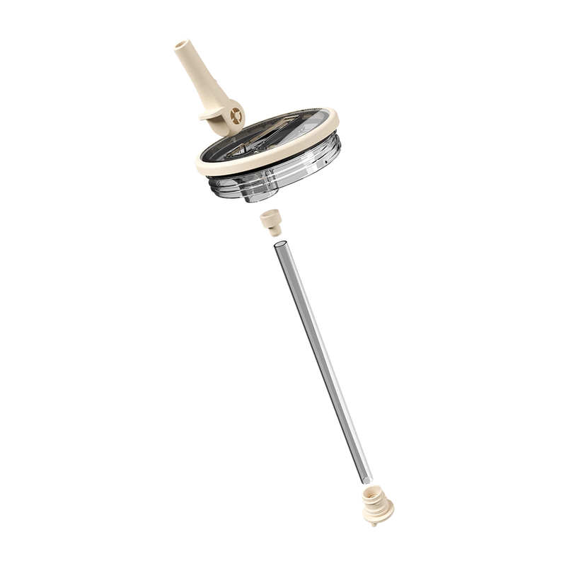 Removable Traveler Lid 32oz | Easy-Clean Flip Straw Leakproof