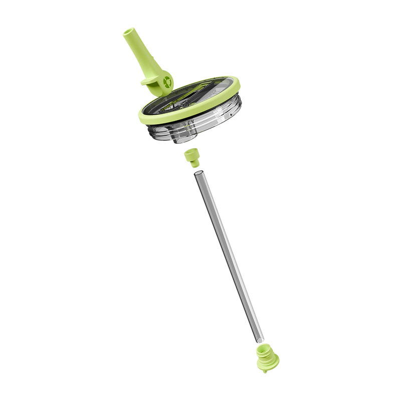 Removable Traveler Lid 32oz | Easy-Clean Flip Straw Leakproof