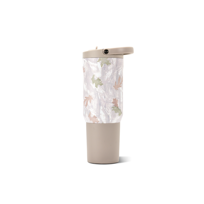 Sport 20oz | Kids Insulated Water Bottle Leakproof Flip Straw – Camo