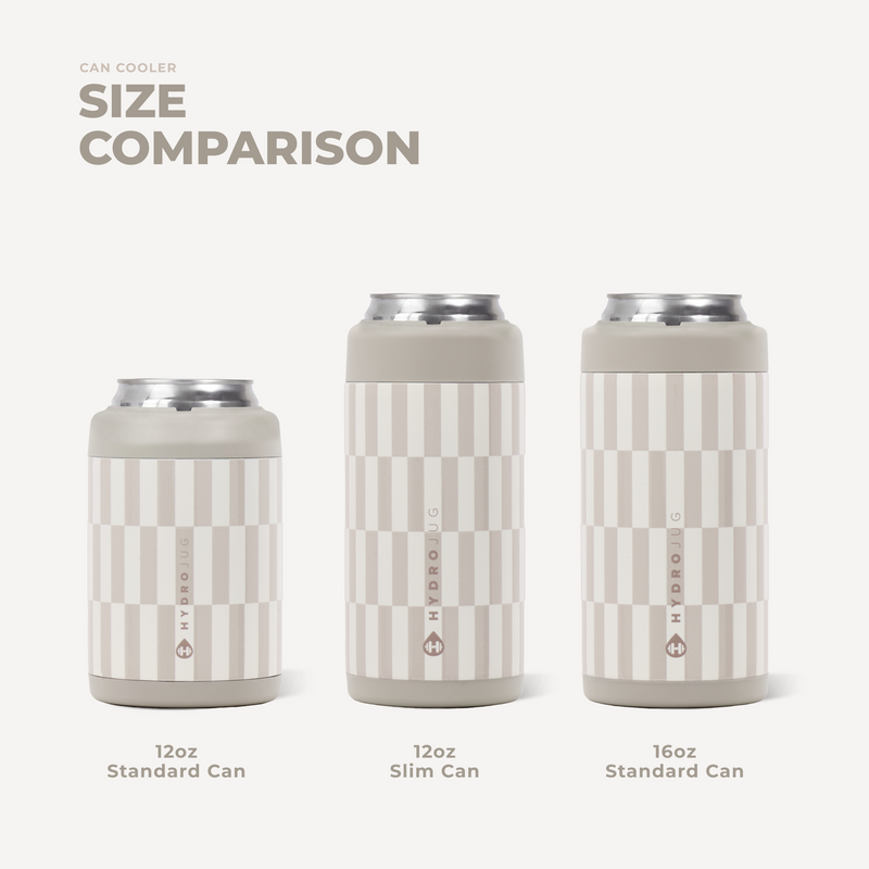 Standard Can Cooler 12oz - Latte