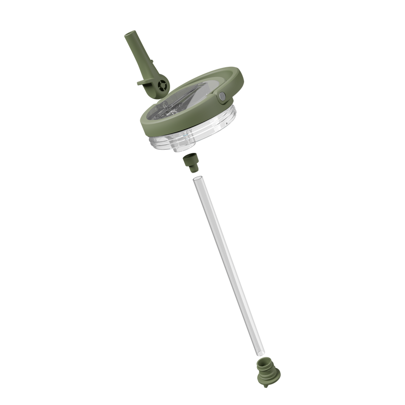 Removable Sport Lid 32oz | Easy-Clean Flip Straw Leakproof