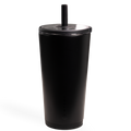 Everyday Tumbler 20oz | Ceramic-Lined Insulated Tumbler with Straw – Black