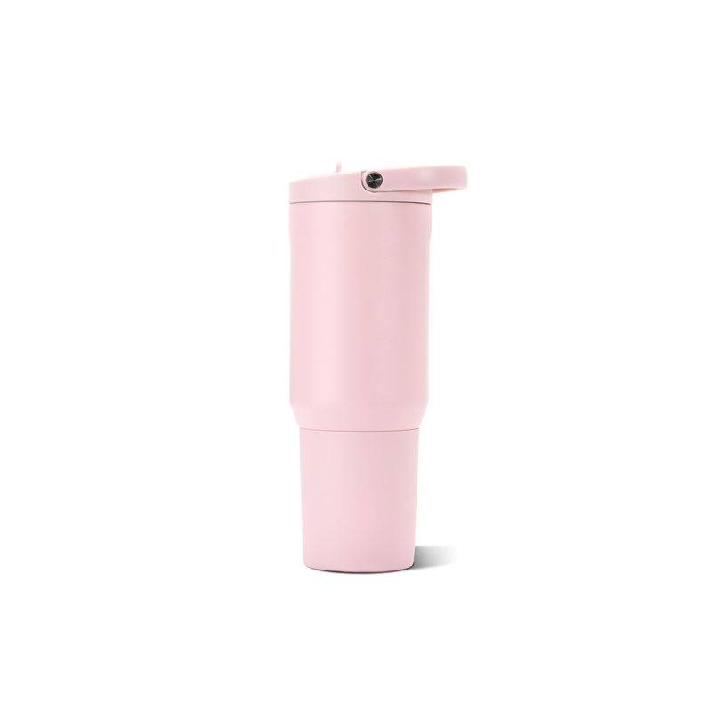 Sport 20oz | Insulated Water Bottle Leakproof Flip Straw – Pink Sand