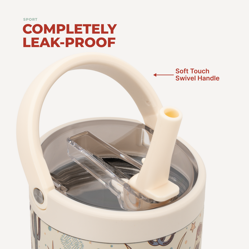 Sport 32oz | Leakproof Insulated Water Bottle Workout & Hike – Rodeo