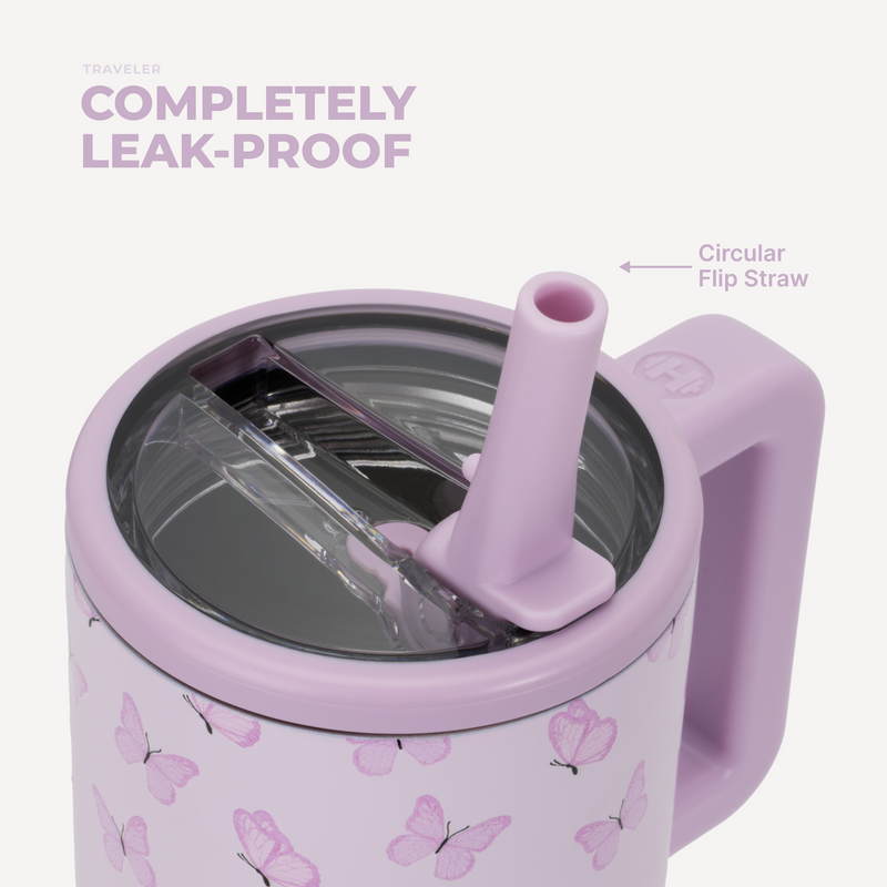 Traveler 20oz | Leakproof Kids Tumbler with Handle – Flutter