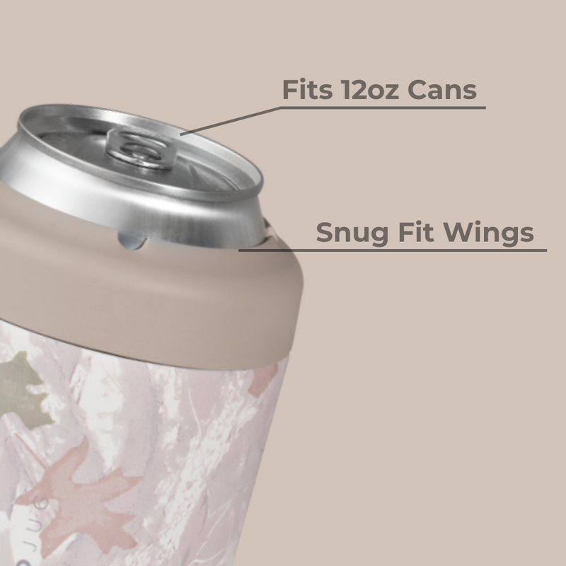 Can Cooler 12oz | 2-in-1 Insulated Standard Can Cooler Screw-Top Lock – Camo