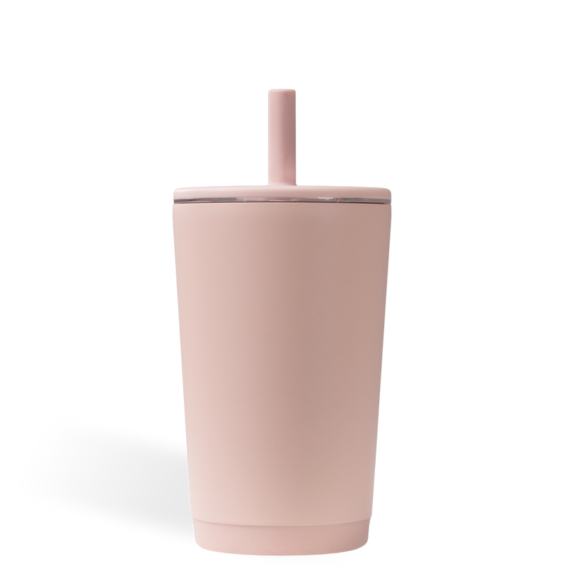 Everyday Tumbler 14oz | Ceramic-Lined Spill-Free Kids Tumbler – Dusty Rose