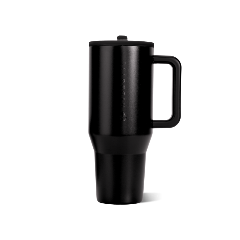 Traveler 40oz | All-Day Insulated Tumbler with Handle – Black