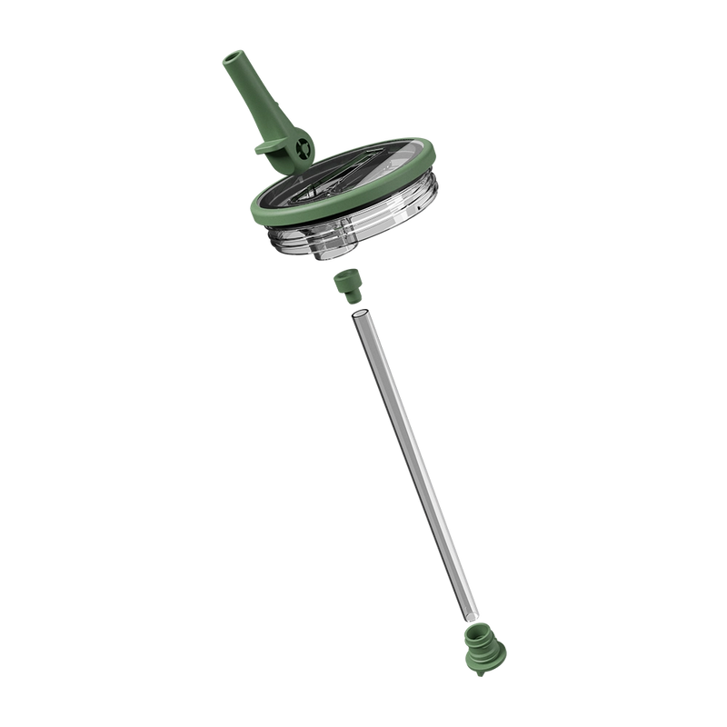 Removable Traveler Lid 32oz | Easy-Clean Flip Straw Leakproof