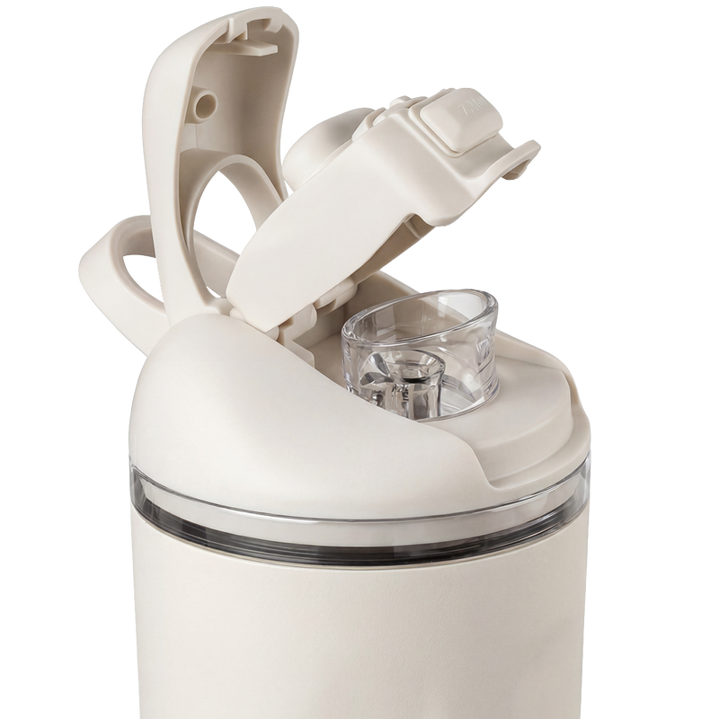 Ease2o 24oz | 2-in-1 Water Bottle with Soft Straw & Chug Spout – Linen